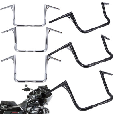 1-1/4'' Ape Hanger Handlebar Fit For Harley Touring Dressers Baggers 12/14/16/18''