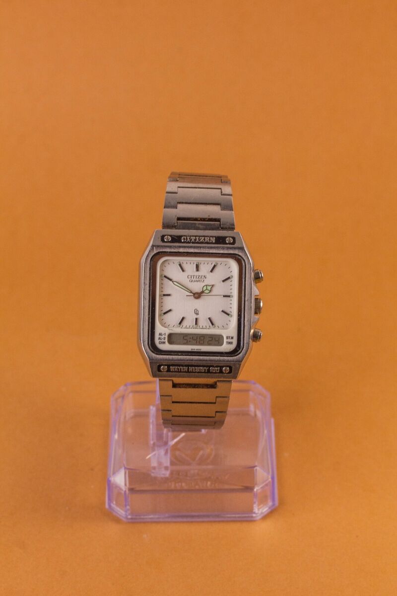 Vintage Digital 1980s Citizen LCD Quartz Digital & Analog Vintage Digital 1980s Citizen LCD Quartz Digital & Analog