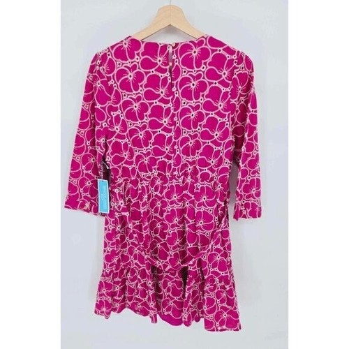Draper James RSVP Kleid rosa bestickt Blumen Gr. Medium neu - Bild 4 von 11