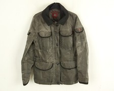 Wellensteyn Revolution Damen M Jacke Windbreaker wasserdicht Mantel grau Biker