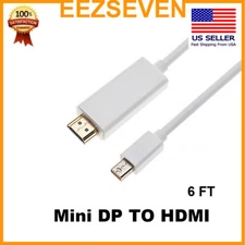 Mini DisplayPort to HDMI Cable Thunderbolt Mini DP male to HDMI male High Speed 