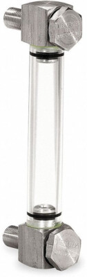 5'' Nylon Sight Tube Fluid Level Gauge | Oil Water Hydraulic Fluid | 1/2-20 UNF