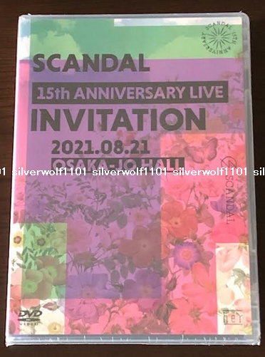 SCANDAL 15th ANNIVERSARY LIVE INVITATION at osaka-jo hall