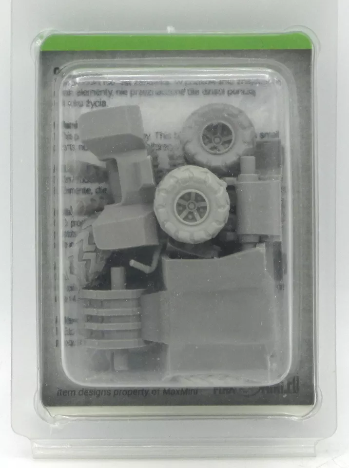 Kit de veículo de guarda marinha militar MAXMINI MXMFG026 ATV quadriciclo (miniatura) - Imagem 2 de 4