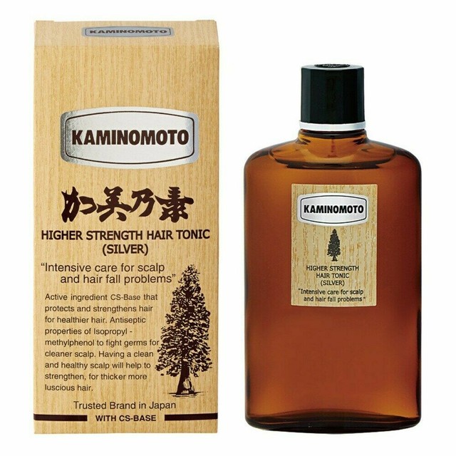 1X KAMINOMOTO HAIR TONIC SILVER HIGHER STRENGTH SUPER GROWTH