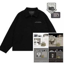 Taylor Swift Ttpd Size Large Black Jacket With All 4 Collectors Cds And Patches