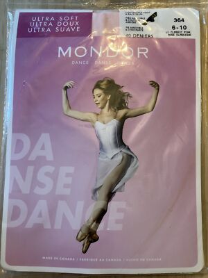 Mondor Dance Tights 6-10 Classic Pink 364 Semi-opaque 40 Denier