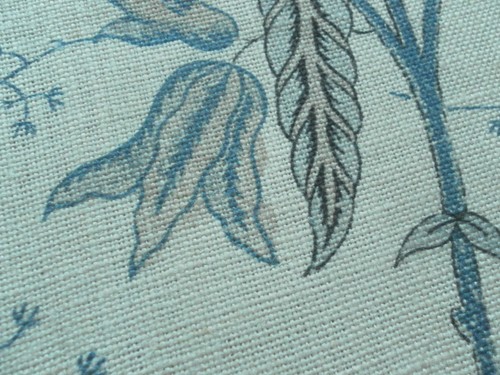 Ralph Lauren Home Curtain Fabric PILLAR POINT 1.55m Linen Floral Design 150cm - Picture 4 of 6