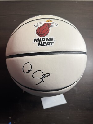 Coach Erik Spoelstra Signed Miami Heat NBA Finals Basketball BAS