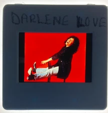 DARLENE LOVE 1980s POP ROCK SOUL FUNK R&B PHOTO 35mm Colour Slide PHIL SPECTOR