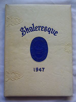 1947 SHALER HIGH SCHOOL YEARBOOK GLENSHAW, PENNSYLVANIA  THE SHALERESQUE