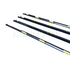 Oem 4x For 1996-2000 Honda Civic Dx 4d Window Trim Glass Door Belt Rubber Black Oem 4x For 1996-2000 Honda Civic Dx 4d Window Trim Glass Door Belt Rubber Black