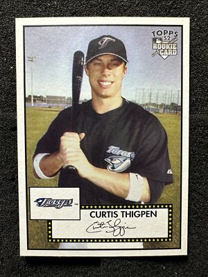 CURTIS THIGPEN #138 2007 Topps '52 Rookies QTY Toronto Blue Jays