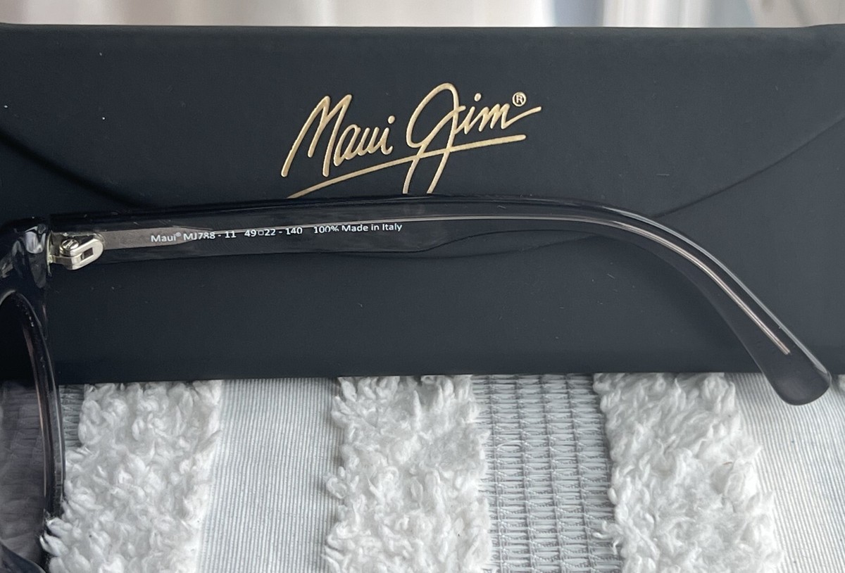 Maui Jim Dragonfly MJ 788 11 Translucent Grey Frame Neutral Grey