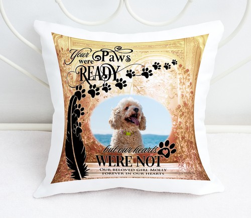 dog memorial cushions