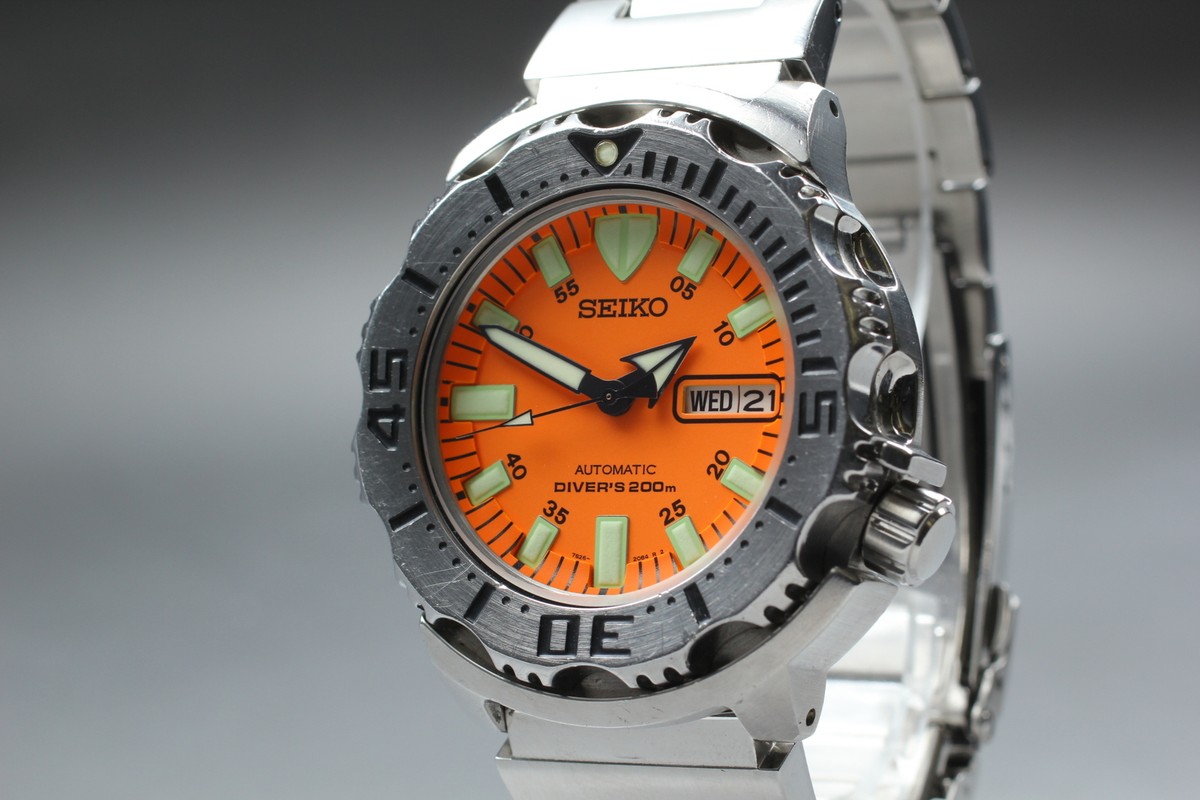 Seiko Orange Monster 7S26-0350 Divers 200m Automatic Men