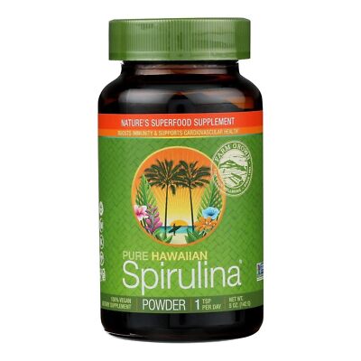 Pure Hawaiian Spirulina Superfood Organic Vegan Protein Energy Immunity Support