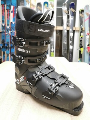Salomon S Pro 100 HV Ski Boots - Black Beluga