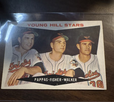 Topps 1960 Young Hill Stars #399 Pappas Fisher Walker Baltimore Orioles