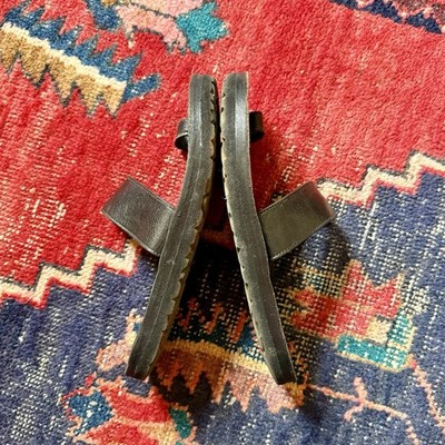 JUTTA NEUMANN New York - Hermes Brown Leather Sandals - Birk Sole
