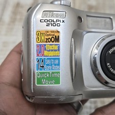 Preços baixos em Câmeras digitais Nikon Coolpix 2100 | eBay
