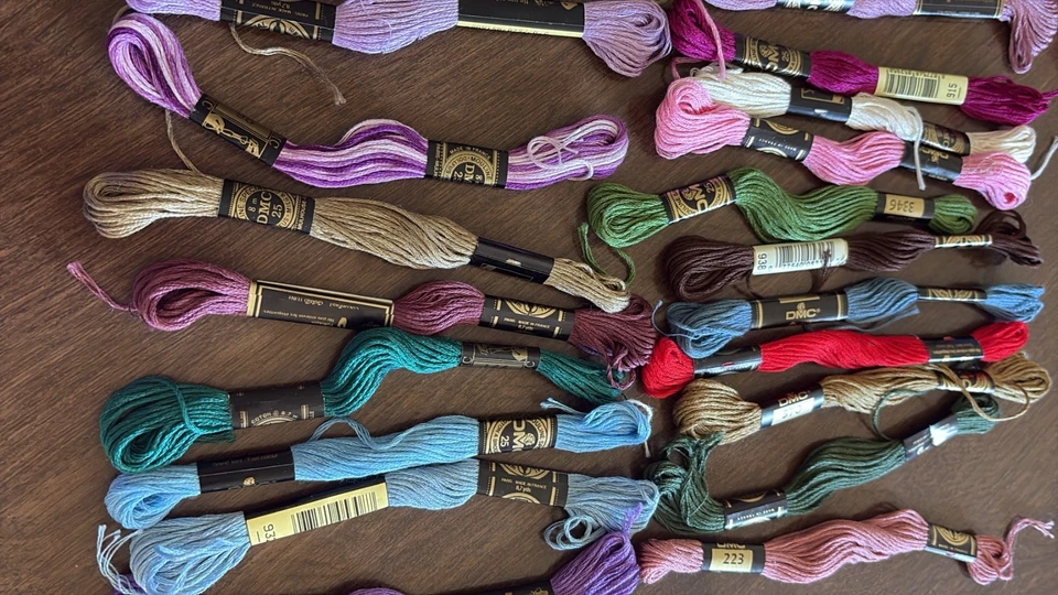 20 Skeins of DMC Embroidery Floss Assorted Colors - Image 2 of 3