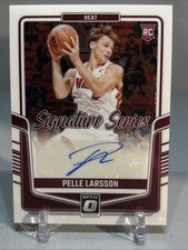 2024-25 Panini Donruss Optic - Signature Series Pelle Larsson, #SS-LLE (AU, RC)