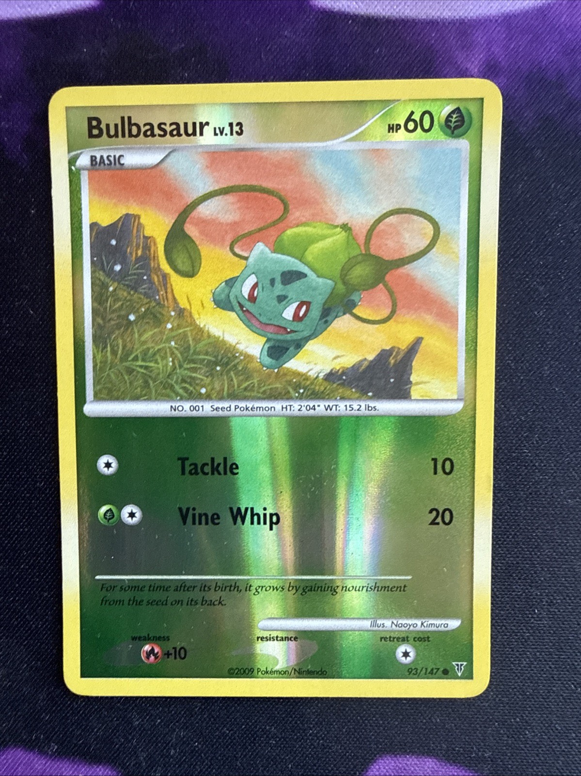 Bulbasaur 93/147 Supreme Victors Reverse Holo NM/LP
