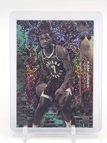 KAM JONES 2025-26 TOPPS CHROME CACTUS JACK TEAL SPECKLE ROOKIE #99 PACERS Q5588