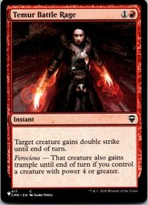 Magic: The Gathering Instant Temur Battle Rage Temur Battle Rage Common Regular