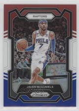 2023-24 Panini Prizm Red White & Blue Prizm Jalen McDaniels #291 19cx
