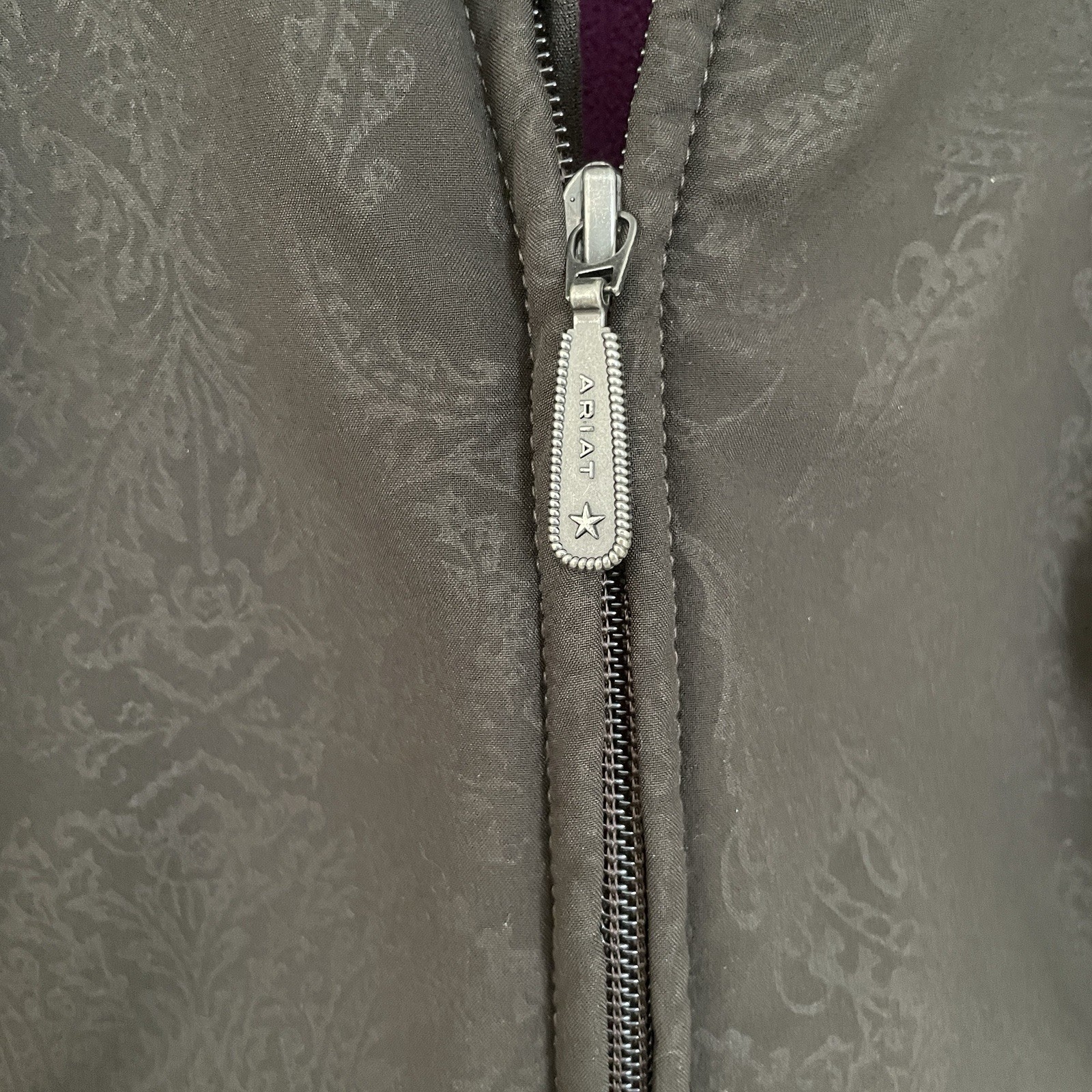 ARIAT Women’s Brown Softshell Jacket Small Wester… - image 9