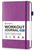 New Jubtic Workout Journal Calorie Counter Book Fitness Workout Recorder Tracker
