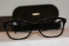 Brand New Authentic Tom Ford 5404 Shiny Black 001 53-15-140 W Original Case 