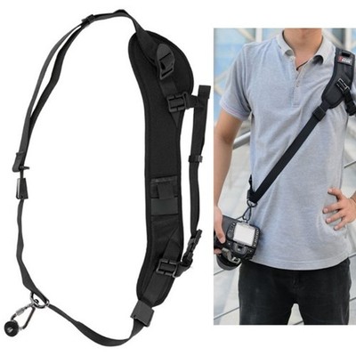 Adjustable Comfort Fit Shoulder Strap Featuring Slide Lock System for Secure