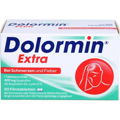 KENVUE GERMANY GMBH (OTC) DOLORMIN extra Filmtabletten 50 St PZN 02400229