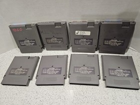 Nintendo NES Cartridge Video Game Lot 30 Titles Mixed No Doubles Retro Gaming