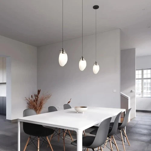 Sonneman 2970 Black Liquid Single Light 6"W Mini Pendant - Picture 2 of 10