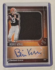2025 Panini Silhouette Bernie Kosar Browns Patch Autograph 187/199