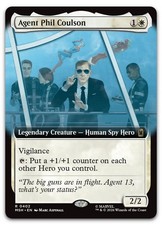 Agent Phil Coulson (Extended Art) #402 (NM) Marvel Super Heroes MSH Magic MTG