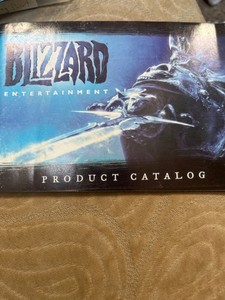 BLIZZARD Entertainment Mini PC Computer Game 2008 PRODUCT CATALOG