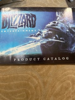 BLIZZARD Entertainment Mini PC Computer Game 2008 PRODUCT CATALOG