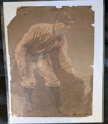 #ad 1911 M101 2 Sporting News Supplement Fred Clarke HOF Rare PSA Auth V Poor Rare $164.99