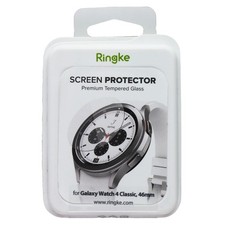 Ringke Tempered Glass Screen Protector for Galaxy Watch4 Classic 46mm - 4 Pack