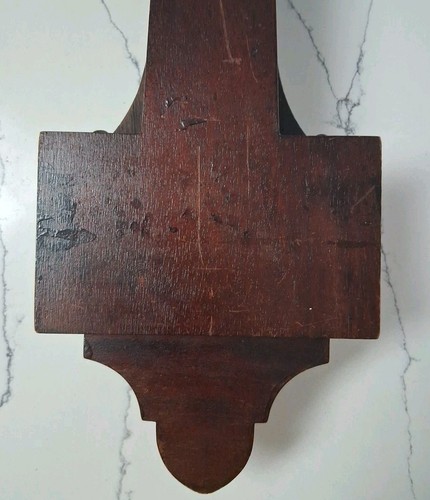 Antique New Haven Clock Co Mount Vernon Banjo Wall Clock Wind Up - Picture 11 of 13