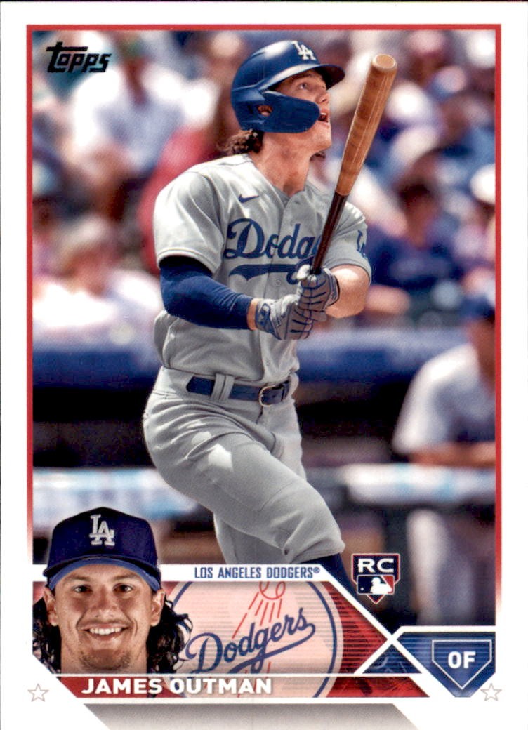 2023 Topps #395 James Outman RC
