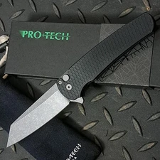 Pro-Tech Malibu Dragon Scale 5435 AW Manual Knife Reverse Tanto Magnacut Blade