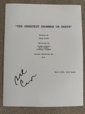 Bill Condon signed The Greatest Showman Movie Script Screenplay Academy Award
