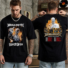 Megadeth World North America Tour 2026 Dates TShirt