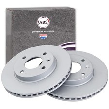 2x A.B.S. BREMSSCHEIBEN 236mm VORNE passend für OPEL KARL